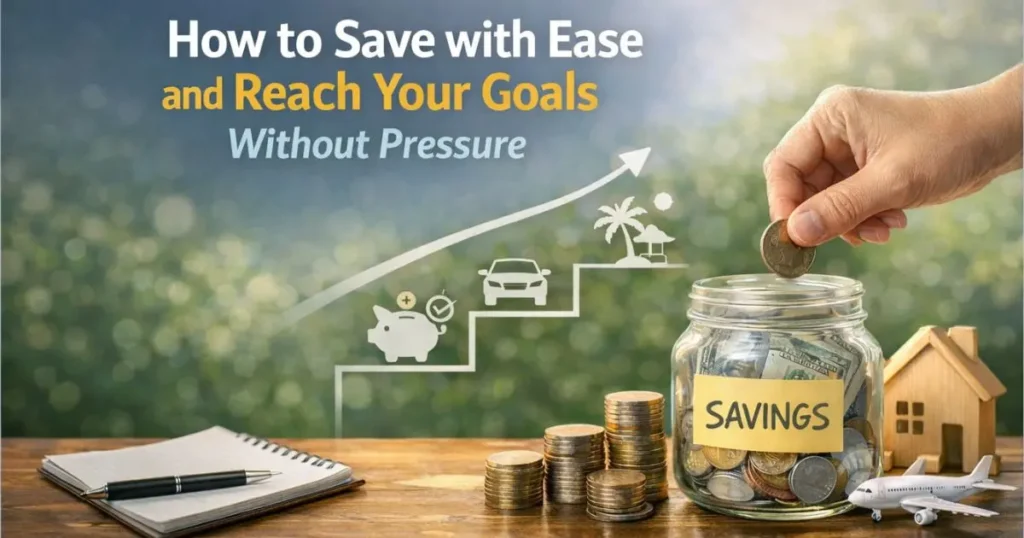 How to Save with Ease and Reach Your Goals Without Pressure