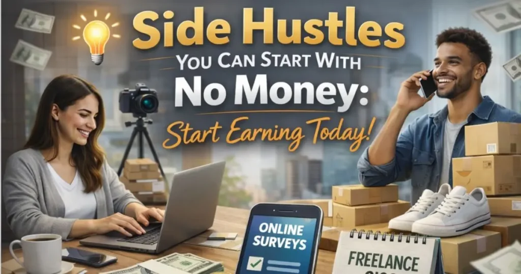 Side Hustles You Can Start With No Money